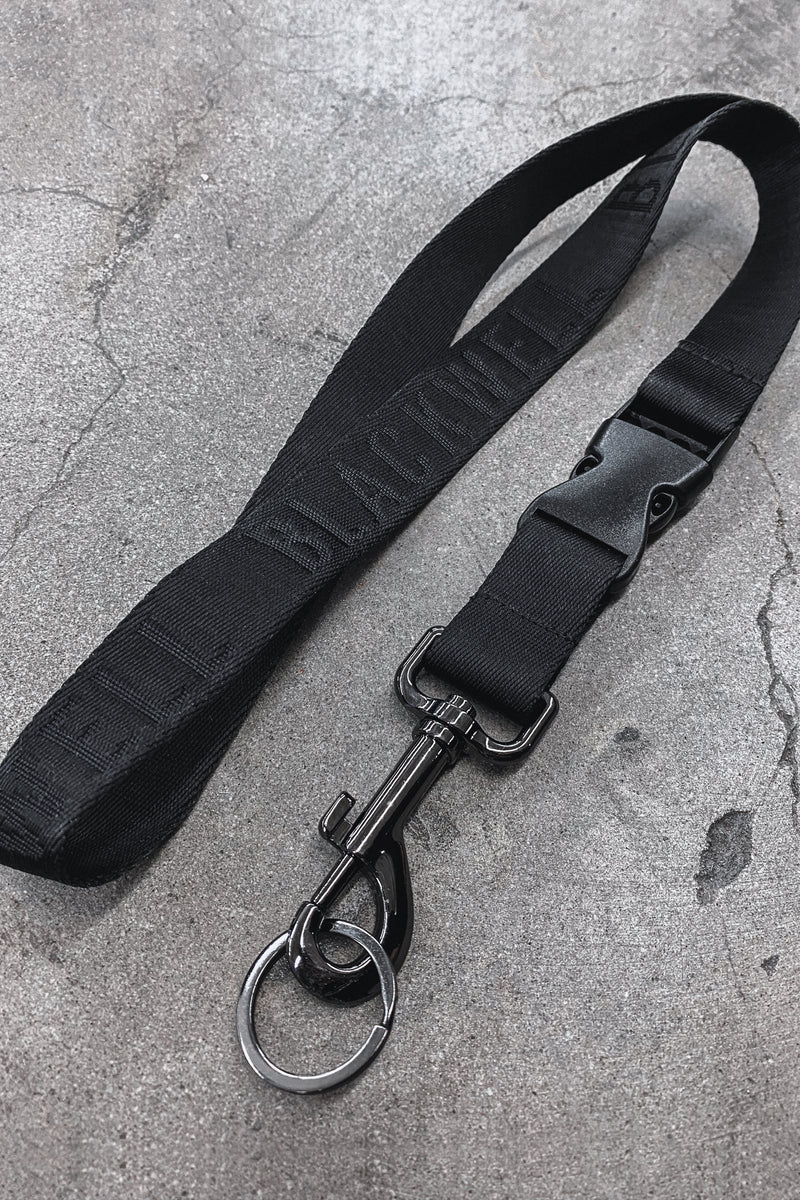 black lanyard